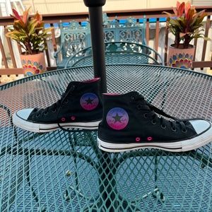 Black Chuck Taylor Converse High Tops